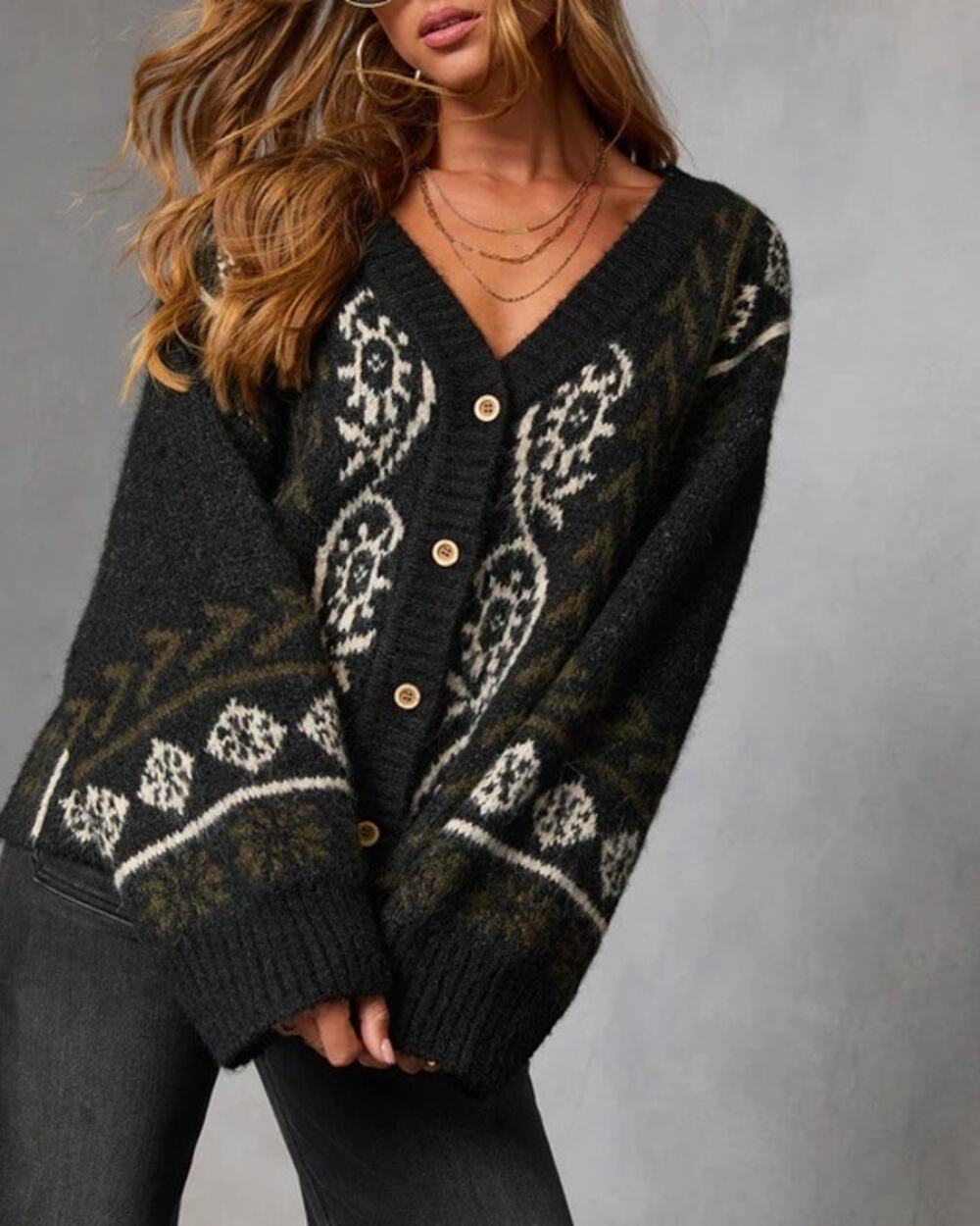 Vici Fall Gaze Sweater size Medium